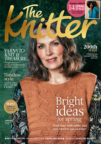 英国《The Knitter》手工编制杂志PDF电子版【2024年合集13期】
