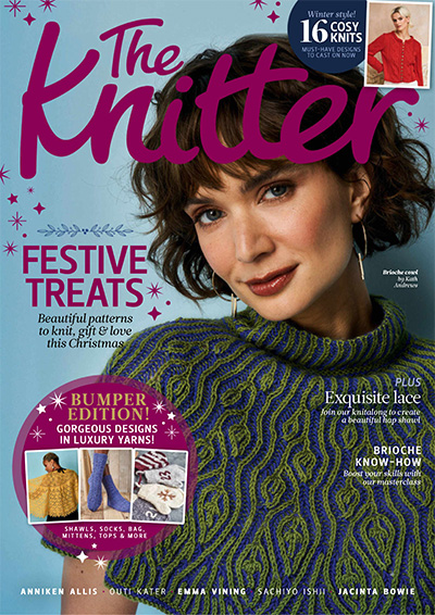 英国《The Knitter》手工编制杂志PDF电子版【2024年合集13期】