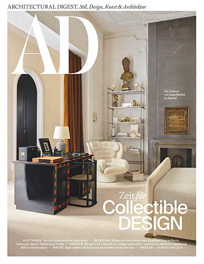 德国《Architectural Digest》建筑辑要杂志PDF电子版【2024年合集10期】