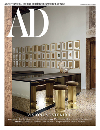 意大利《Architectural Digest》建筑设计杂志PDF电子版【2024年合集10期】