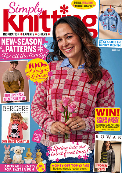 英国《Simply Knitting》针织编织杂志PDF电子版【2024年合集13期】