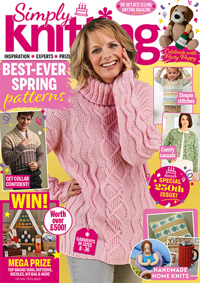 英国《Simply Knitting》针织编织杂志PDF电子版【2024年合集13期】