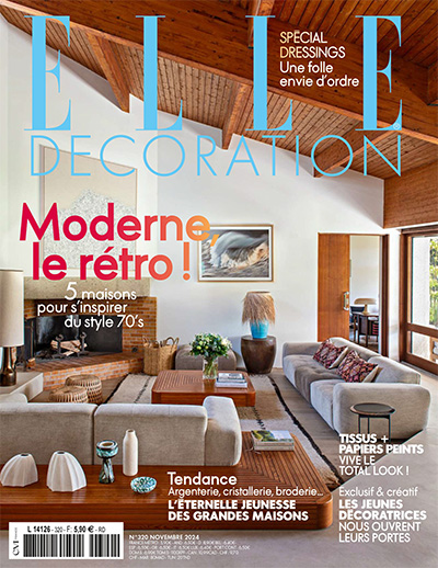 法国《Elle Decoration》家居装饰杂志PDF电子版【2024年合集10期】