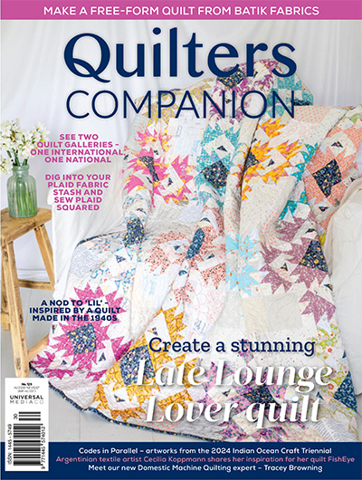 澳洲《Quilters Companion》绗缝杂志PDF电子版【2024年合集6期】