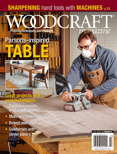 美国《Woodcraft》专业木工技术杂志PDF电子版【2022年合集6期】