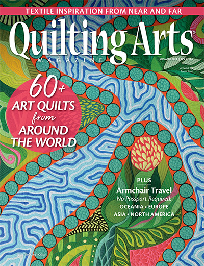 美国《Quilting Arts》绗缝艺术杂志PDF电子版【2022年合集4期】