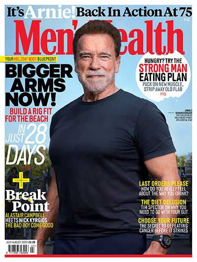 英国《Mens Health》男性健康杂志PDF电子版【2023年合集10期】