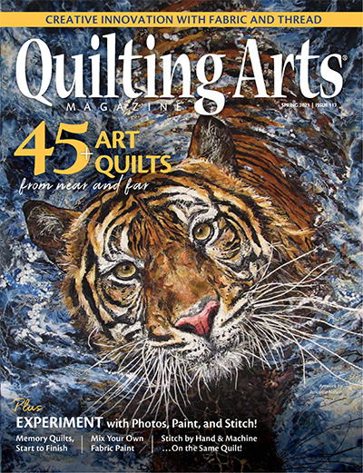 美国《Quilting Arts》绗缝艺术杂志PDF电子版【2023年合集4期】