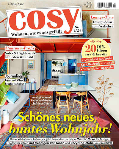 德国《Cosy》清新家居杂志PDF电子版【2024年合集6期】