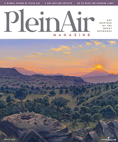 美国《PleinAir》绘画艺术杂志PDF电子版【2024年合集6期】
