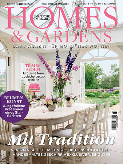 德国《Homes & Gardens》住宅花园杂志PDF电子版【2024年合集6期】