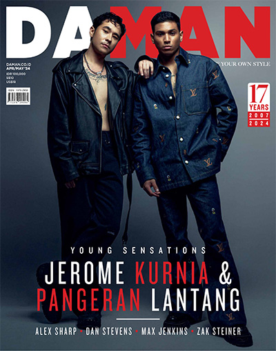 印尼《DA MAN》男士时尚杂志PDF电子版【2024年合集5期】