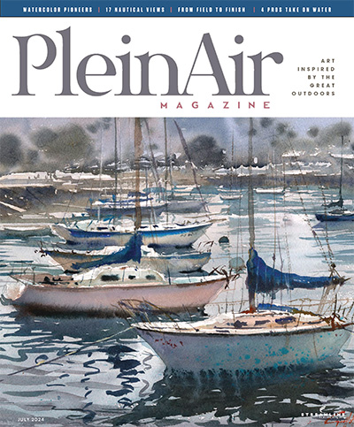 美国《PleinAir》绘画艺术杂志PDF电子版【2024年合集6期】