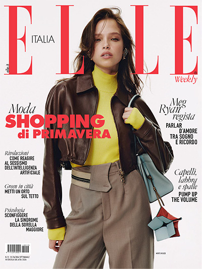 意大利《ELLE》时尚杂志PDF电子版【2024年合集38期】