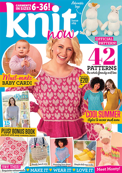 英国《Knit Now》针织杂志PDF电子版【2024年合集13期】