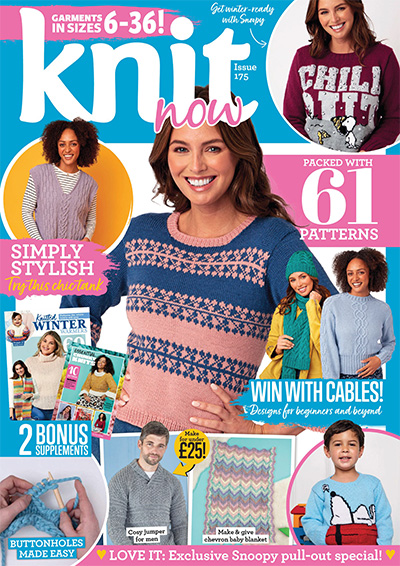 英国《Knit Now》针织杂志PDF电子版【2024年合集13期】