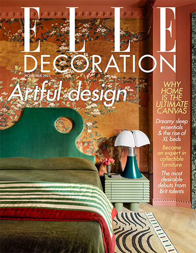 英国《Elle Decoration》家居装饰艺术杂志PDF电子版【2025年合集10期】