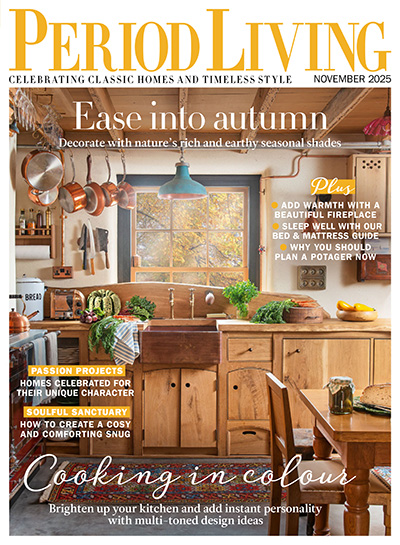 英国《Period Living》住宅装饰杂志PDF电子版【2025年合集12期】