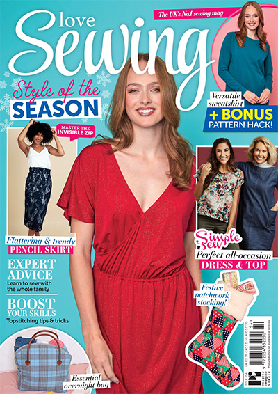 英国《Love Sewing》时尚缝纫杂志PDF电子版【2025年合集13期】