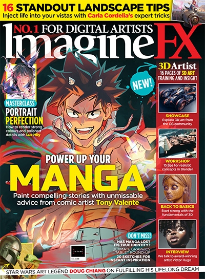 英国《ImagineFX》数码动漫CG杂志PDF电子版【2025年合集13期】