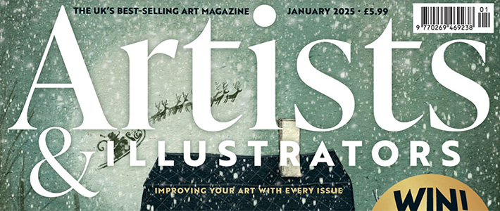 英国《Artists&Illustrators》艺术设计杂志PDF电子版【2025年·全年订阅】
