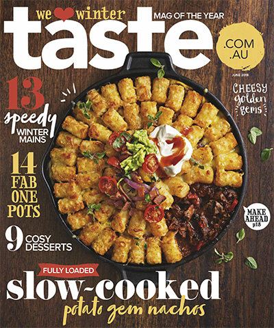 澳大利亚《Taste.com.au》美食生活杂志PDF电子版【2018年合集11期】