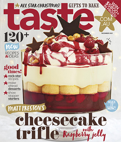 澳大利亚《Taste.com.au》美食生活杂志PDF电子版【2021年合集11期】