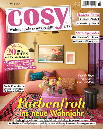 德国《Cosy》清新家居杂志PDF电子版【2025年合集6期】