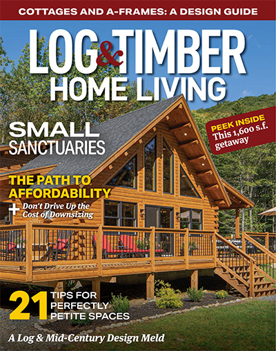 美国《Log＆Timber Home Living》木屋别墅杂志PDF电子版【2025年合集8期】