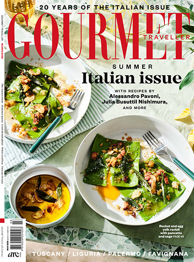 澳大利亚《Gourmet Traveller》美食和旅游杂志PDF电子版【2025年合集12期】