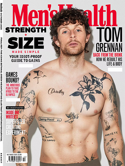 英国《Mens Health》男性健康杂志PDF电子版【2025年合集10期】