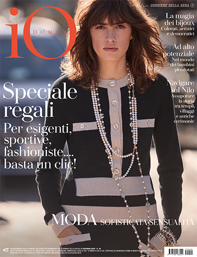 意大利《IO Donna》时尚杂志PDF电子版【2025年合集49期】