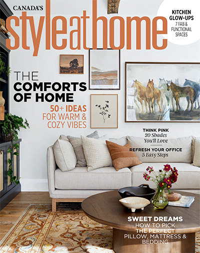 加拿大《Style at Home》家居装饰杂志PDF电子版【2025年合集4期】