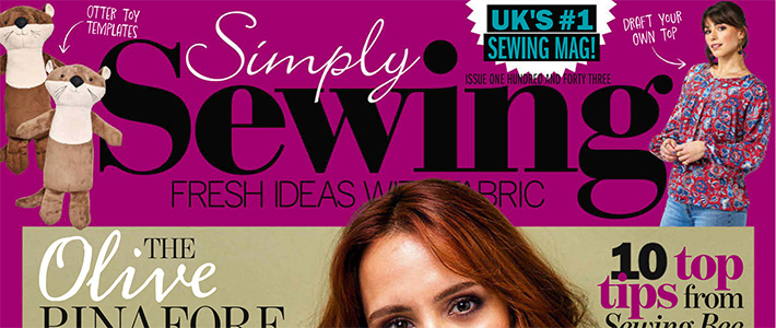 英国《Simply Sewing》缝纫杂志PDF电子版【2026年·全年订阅】