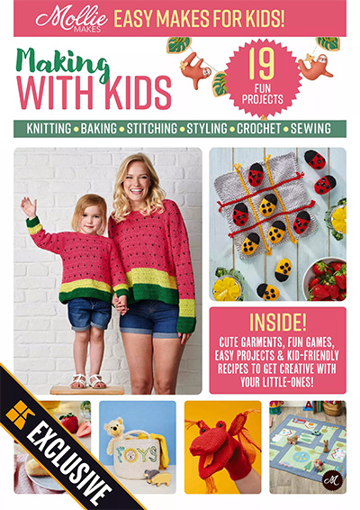 英国《Mollie Makes》创意手工艺术杂志PDF电子版【2025年合集14期】